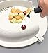 Food Guard für Teller, Clip-On Spill Prevention Esshilfeassistent für das Schöpfen von Lebensmitteln, Dining Assistive Plate Guard für Parkinson Behinderte, ältere Menschen, Behinderte