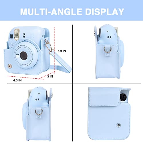 Funda para cámara Fujifilm Instax Mini 12 Azul Pastel miniatura 4