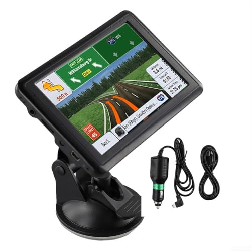 Image of 5 Inch GPS For Navigator For United Kingdom,8GB 128MB For Ram Car Truck Navigation Device With FM Transmitter,Portable For Satellite Sat Nav System With Preloaded UK Maps