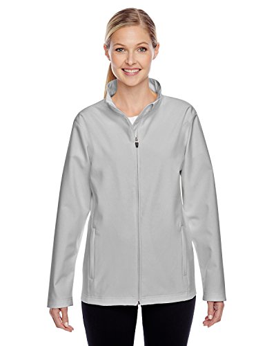 Team 365 Ladies' Leader Soft Shell Jacket 3XL SPORT SILVER