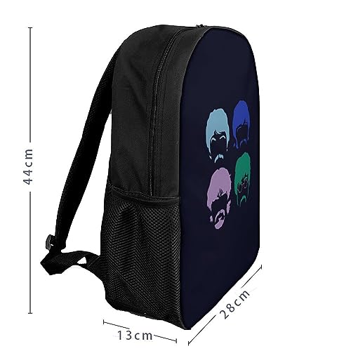 TANACC The Beatles Sacs À Dos Enfants Pour Filles Garçons,Rock Band Sac D’école Primaire Cartables Scolaires Adolescents Cartable Léger Pour Élèves,Camping,Voyage - Les Beatles, Paul McCartney, John Lennon, RIngo Starr, George Harrison TANACC The Beatles Sacs À Dos Enfants Pour Filles Garçons,Rock Band Sac D'école Primaire Cartables Scolaires Adolescents Cartable Léger Pour Élèves,Camping,Voyage – Image 3