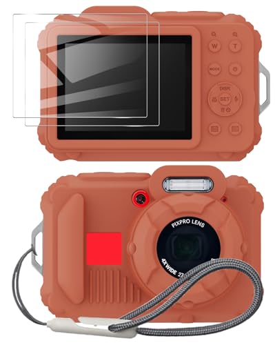 Funda de silicona para cámara pixpro wpz2 con protector y correa miniatura 1