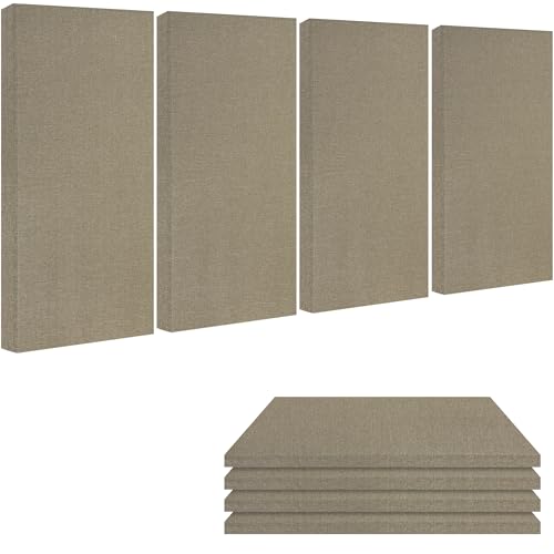 BUBOS 4 PCS Fabric Acoustic Panels