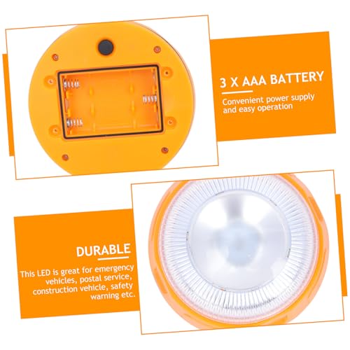 Luz de Emergencia Amarilla YARNOW con Rendimiento Eléctrico Estable 2