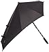 Senz "Smart" Stormproof Stick Umbrella in Black Out