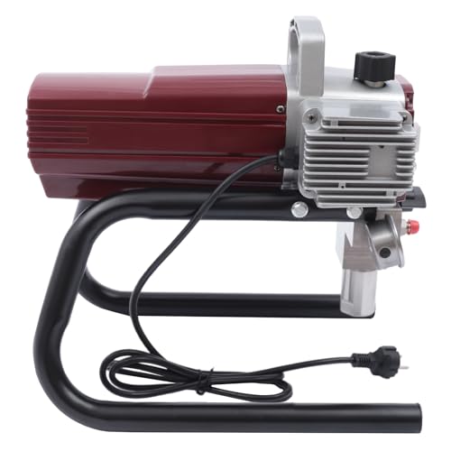 Dispositivo di verniciatura a spruzzo professionale 1,8 KW, Airless Paint 250 mm con tubo di 13 m, sistema di verniciatura a spruzzo airless ad alta pressione 1,8 l/min