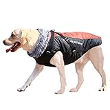 Ajustable: El cuello de felpa y el pecho ajustable, emparejamos la chaleco del perro con un cinturón extraíble con hebillas, los anillos en D pueden conectar la correa para controlar al perro fácilmente al aire libre.
