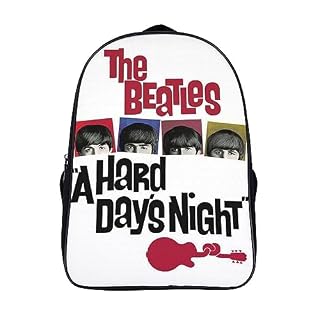 CSTAL The Beatles Outdoor Sac à Dos Pour Enfants à Partir De 3 Ans,Rock Band Sac Scolaire,Design Respirant Et Grande Capacité Pour L’extérieur Voyage Camping 16inch - Les Beatles, Paul McCartney, John Lennon, RIngo Starr, George Harrison
