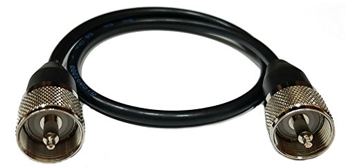 SIRIO à câble RG-58/U intestato Câble 50 cm intestato avec 2 PL-259