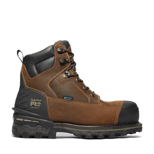 Image of Timberland PRO Men's Boondock HD 6 Inch Composite Safety Toe Waterproof Insulated Boots