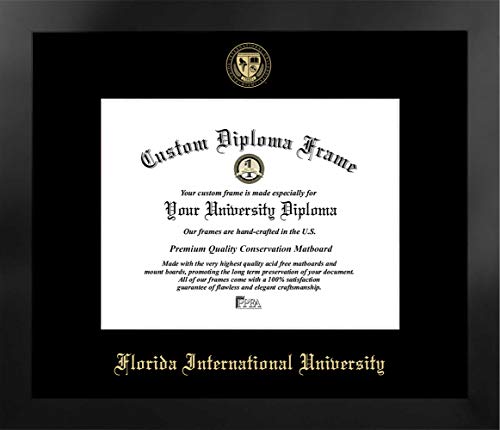 Campus Images NCAA Florida International Golden Panthers Unisex Manhattan Black, Black, One Size