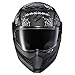 ScorpionEXO Covert FX Full Face Adult Motorcycle Helmet Street Fighter Style - Bluetooth Ready Speaker Pockets DOT ECE The Litas 2 (Black - Medium)