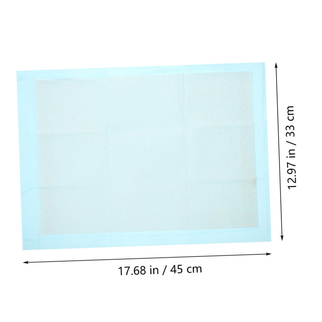 Toyvian 100pièces Alèses Jetables pour Chiens Et Chats Tapis Entraînement Ultra-absorbants Et Imperméables Parfaits pour Usage Intérieur Et Extérieur