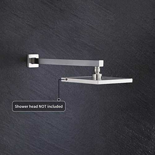 Kes 16-Inch Shower Head Extension Extender Rainfall Shower Arm With Flange Stainless Steel Brushed Nickel, Psan4-Bn #TOP7