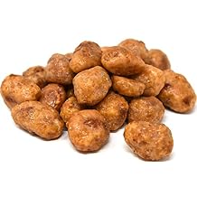 Old Fashioned Butter Toffee Peanut, Home Made Style Crunchy Candy Coated Fresh Roasted Peanuts Butter Toffee Peanuts, 1 Pound