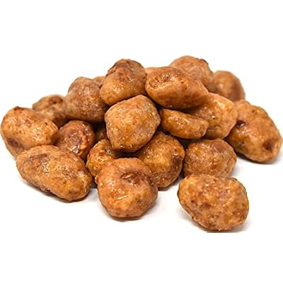 Old Fashioned Butter Toffee Peanut, Home Made Style Crunchy Candy Coated Fresh Roasted Peanuts (Butter Toffee Peanuts, 1 Pound)
