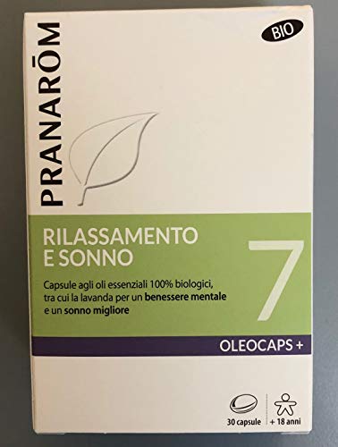 Pranarom Farma Oleocaps 7 relajacion sueño 30cap bio pranarom 1 Unidad 500 g