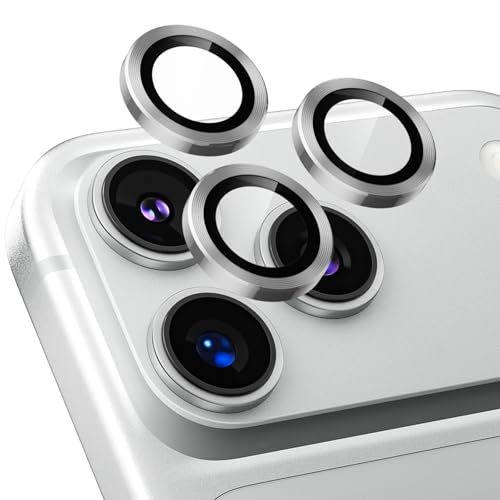Podick �J�����t�B���� iPhone 17 Pro/17 Pro Max �p �J�����J�o�[ 9H�����K���X �A���~���� �A�C�t�H��17 Pro/17 Pro Max �J�����ی� �L�Y�h�~ �ϏՌ� �����ߗ� ������� �I�o�I�[�o�[�h�~ �ɔ� ��phon