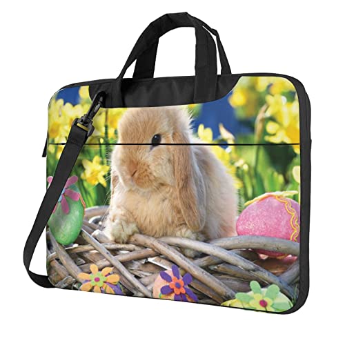 Sacoche ordinateur portable Debou motif lapin de Pâques une idée cadeau utile et originale