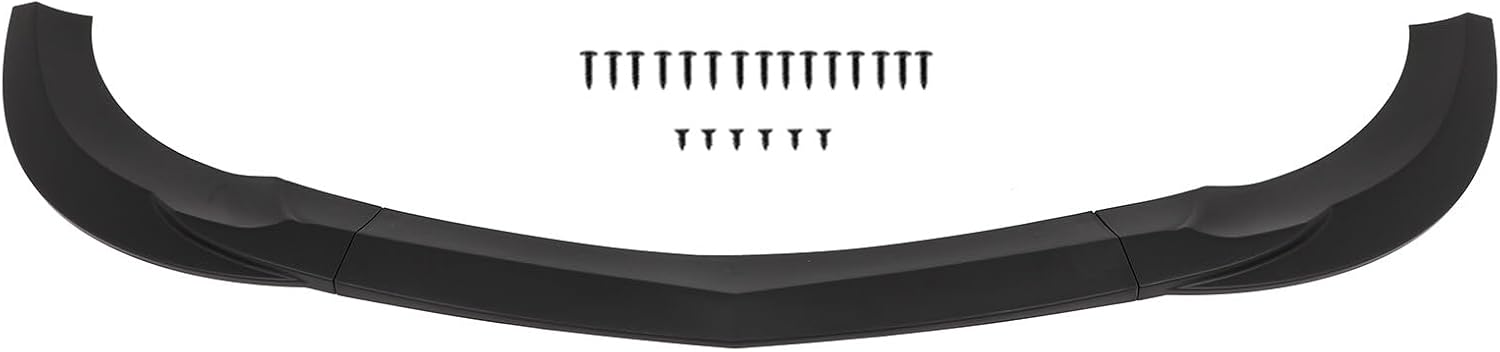 ROADFAR Matte Black Front Bumper Lip Splitter Fits for Mercedes-Benz Series