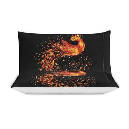 Housse de couette 200x200 microfibre douce FeuerPhönix avec fermeture éclair pratique - 4