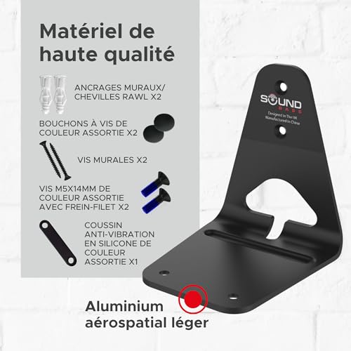 Support mural ERA300 à profil bas pour une acoustique fixe et stable - 5