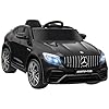 Aosom 12V Toddler Ride On Car with Remote Control, Mercedes Benz AMG GLC63S Coupe, Electric Car with 2 Speed, MP3 Player, Light, Horn, Songs, Suspension, Black