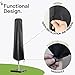 AWNIC Heavy Duty Garden Parasol Covers, 420D Oxford Fabric Waterproof Garden Umbrella Cover Outdoor with Zip, Fits up to 11ft Patio Umbrella Cover Black (190 x 30 x 50cm) AWNIC Heavy Duty Garden Parasol Covers, 420D Oxford Fabric Waterproof Garden Umbrella Cover Outdoor with Zip, Fits up to 11ft Patio Umbrella Cover Black (190 x 30 x 50cm)