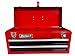 Homak 2 Drawer Ball Bearing Toolbox Chest, Red, 20 Inches