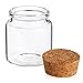 Bright Creations Spell Jars - 50ml, Clear, 12 Pack - Mini Glass Jars with Cork Lids & Apothecary Bottles for DIY Witchcraft, Bridal Shower Favors & Wedding Party Favors for Guests