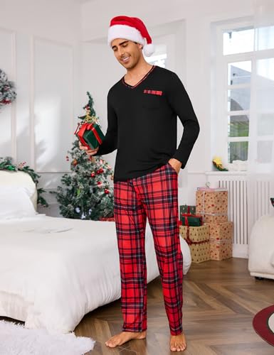 Pyjama homme long douillet pour soirées d'hiver et week-ends cocooning