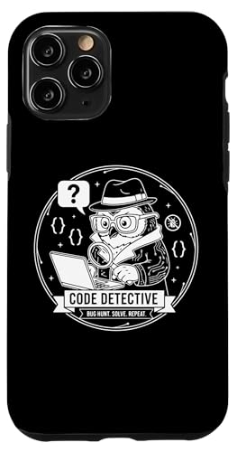 Code Detective �o�O�n���g ���� ���s�[�g �\�t�g�E�F�A QA �G���u���� �X�}�z�P�[�X iPhone 11 Pro �p