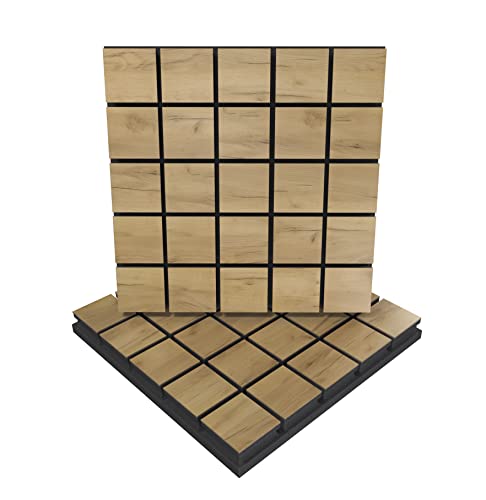 �����z���g�U�p�l�� 2�Z�b�g | 50x50x5cm | �z���E�g�U�E���ˁE�h�� | �m�C�Y�ጸ���G�R�[�}�� | HDF�v���[�g�̐F: [x2 GRID | �I�[�N]