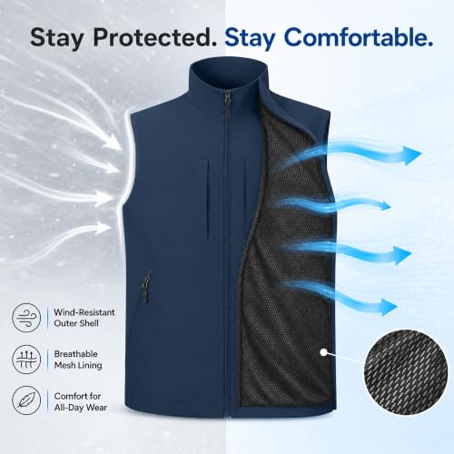 FILEXTY Softshell Golf Vest