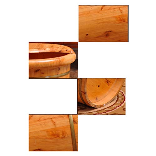 Spa de pies en madera para baño y masaje miniatura 2