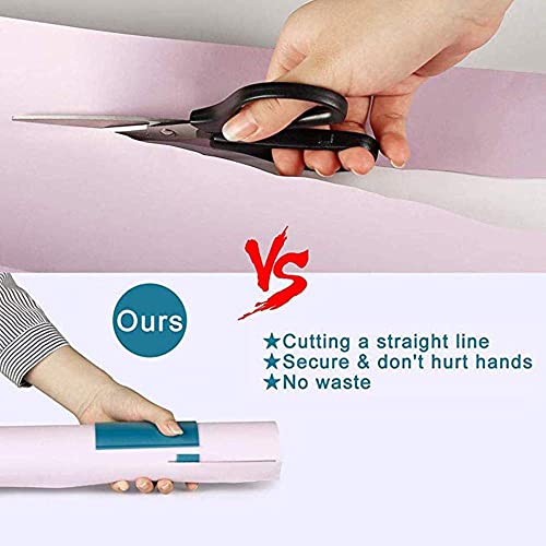 2 Pcs Sliding Wrapping Paper Cutter Wrap Roll Paper Cutter, Paper Cutting Tool #TOP2