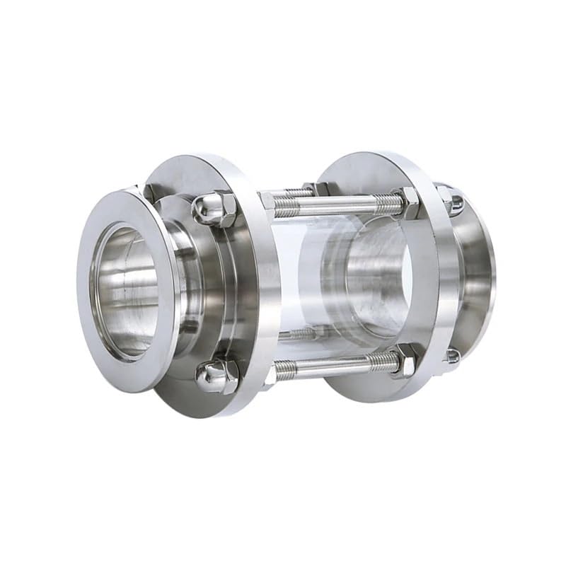 Ventana de observación KF16 Tri Clamp de acero inoxidable para control visual de tuberías 6