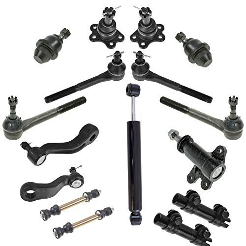 TRQ 16-Piece Steering & Suspension Kit for GMT K1500 Suburban Tahoe