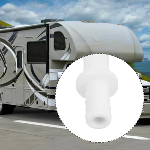 Image of SING F LTD 4Pcs Push Fit Water Pipe Connector 12mm to 10mm 3 /8 inch Hose Adaptor for Campervan Caravan Plumbing System