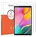 Produktbild Amazon Brand -Eono 2 Stück Panzerglas kompitabel mit Samsung Galaxy Tab A T510 10,1 Zoll 2019, 2.5D, 9H, Anti-Kratzen,Anti-Bläschen,mit Schablone