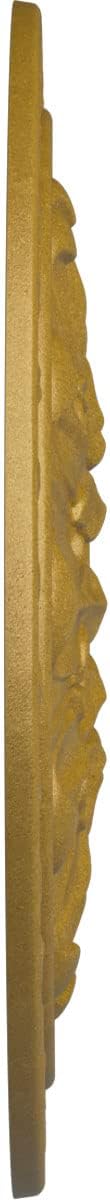 Ekena Millwork CM18WAPGS Warsaw Ceiling Medallion, Pharaohs Gold
