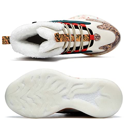 Mannen Lichtgewicht Waterdichte Bovenste Winter Warm Pluizige Pluche Wandelschoenen Outdoor Sneakers Comfortabele Sneeuwlaarzen - Image 5