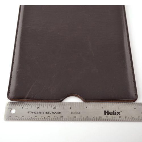 Dockem Executive Sleeve For Ipad 1, 2, 3, 4: Slim, Synthetic Leather Case For Ipad: Also Fits Ipad Air (1 & 2) Or Ipad 9.7 With Smart Cover: Microfiber Lined, Protective Tablet Pouch [Dark Brown] #TOP7