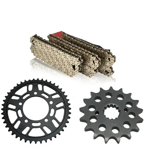 ���[�^�[ 530 �t�����g���A�X�v���P�b�g�`�F�[���Z�b�g Gsxr1000 2001 2008 Sv1000 2003 2007 Gsf1200 Gsf1250 Gsx1250f 2006 2016 �ƌ݊�������(18T.43T. 530chains)
