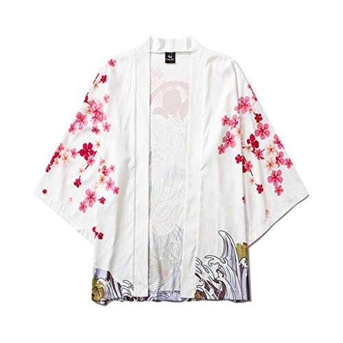 image for Letdown_Men tops Mens Kimono Cardigan Japanese Fashion Style Vintage C