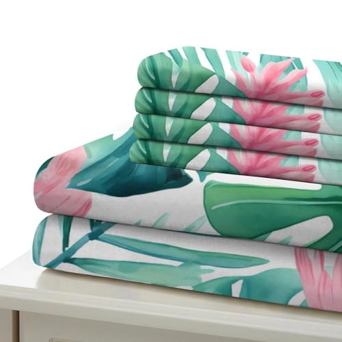 Parure de lit microfibre résistante et ultra douce 135x200cm - 7