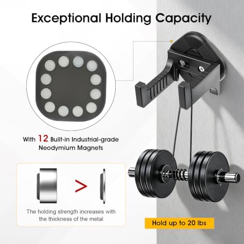 2 Pack Magnetic Drill Holder Heavy Duty