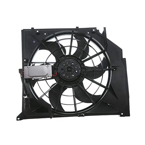 Cooling Fan Assembly Compatible with BMW E46 320i 325Ci 325xi 330Ci 330xi(Only for Cars with Manual Transmission) by YHTAUTO - Used condition - US$76.87