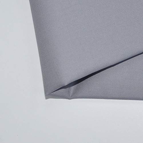 Premium Grey 100% Cotton Twill Fabric – Versatile 60" Wide, Perfect for Upholstery & Crafts by the Yard 4 Premium Grey 100% Cotton Twill Fabric – Versatile 60" Wide, Perfect for Upholstery & Crafts by the Yard - Image 3