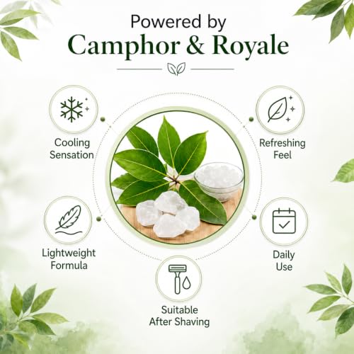 Image of AluMist Family Value Pack | Royale Camphor Natural Underarm Spray + Camphor Underarm Spray Serum + Camphor Post Shave Lotion | Complete Personal Care Combo | 100ml Each | Pack of 3